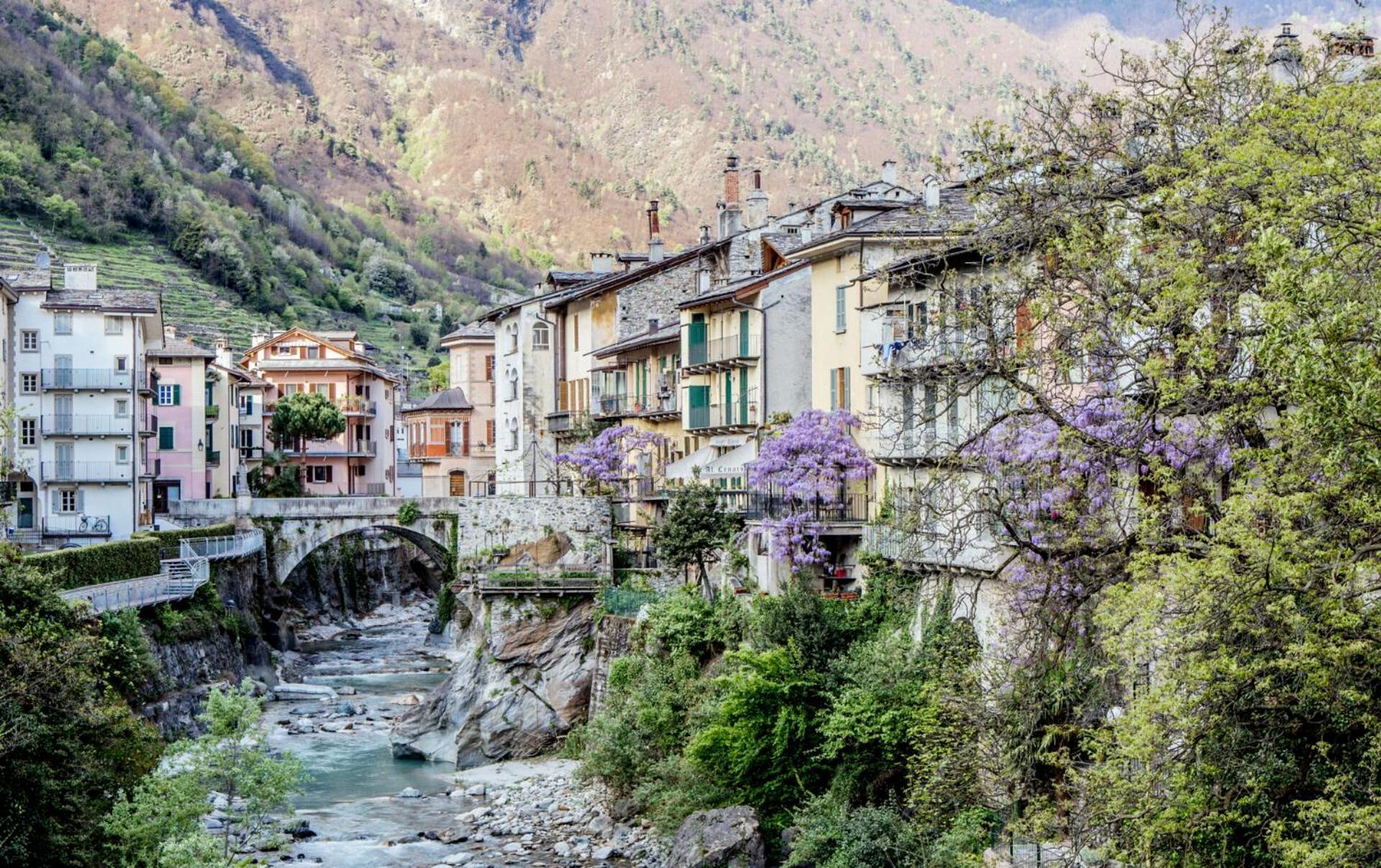San Giuan, Ad Un Passo Dal Centro Lejlighed Chiavenna Eksteriør billede